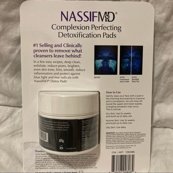 Dr. Nassif MD from Botched on E! Complexion Perfecting Detoxification Pads - Picture 5 of 6